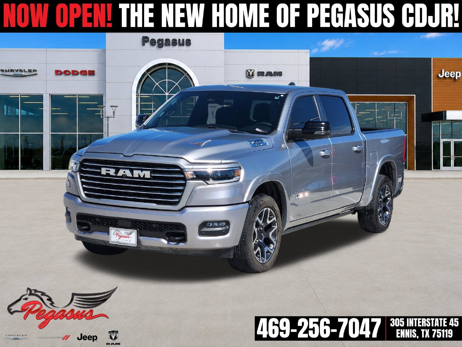 2025 RAM Ram 1500 Laramie Crew Cab 4x4 5'7' Box