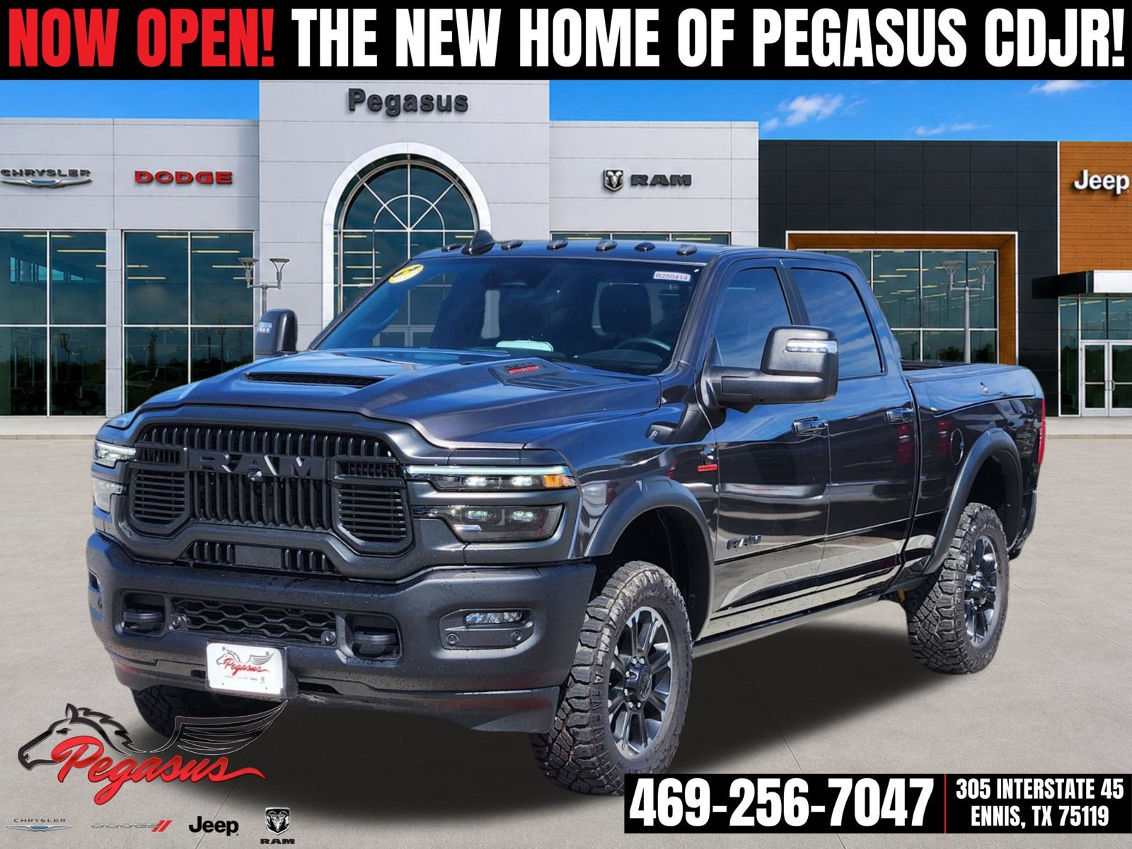 2025 RAM Ram 2500 Power Wagon Rebel Crew Cab 4x4 6'4' Box