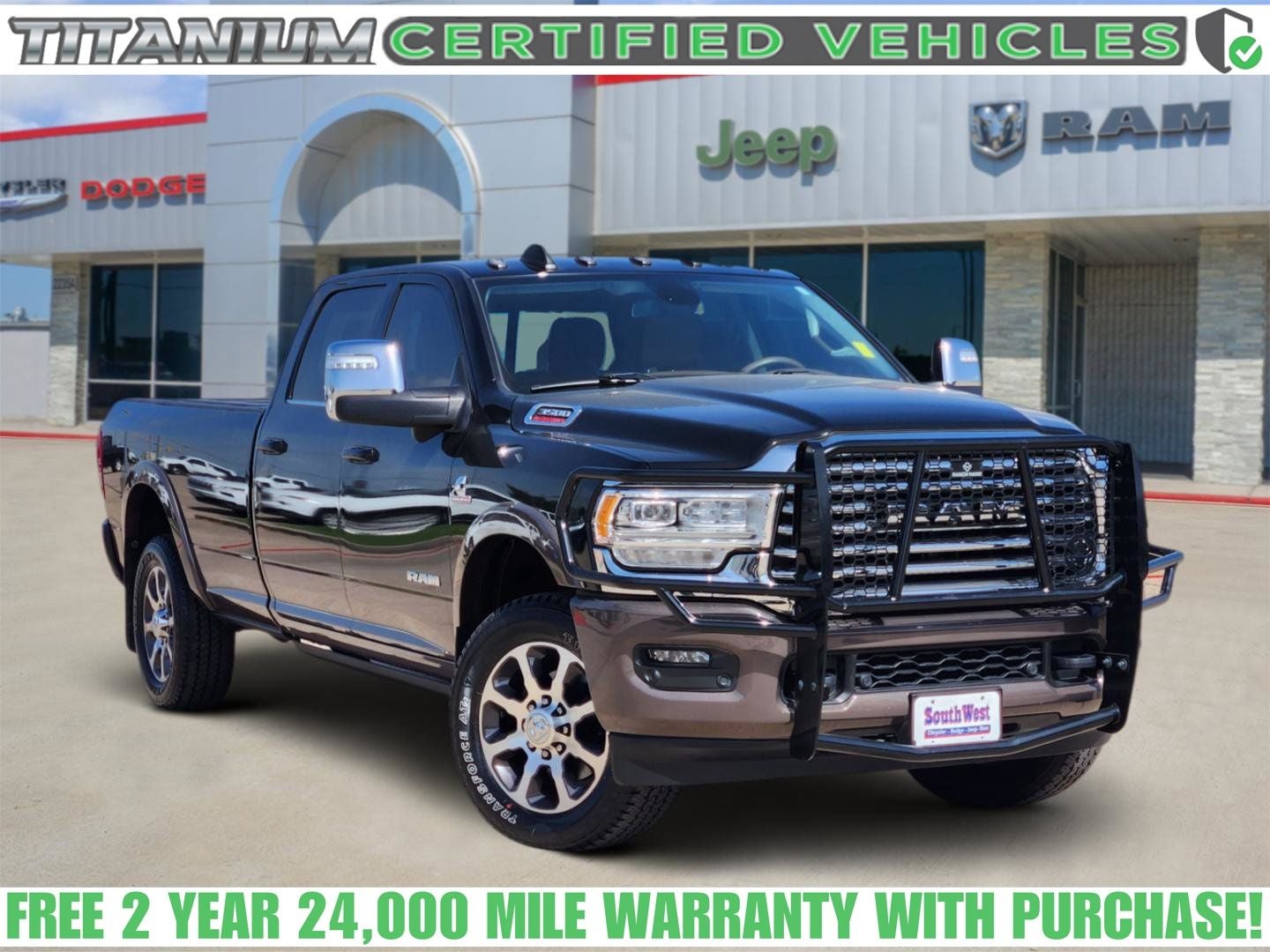 2024 RAM Ram 3500 Limited Longhorn Crew Cab 4x4 8' Box