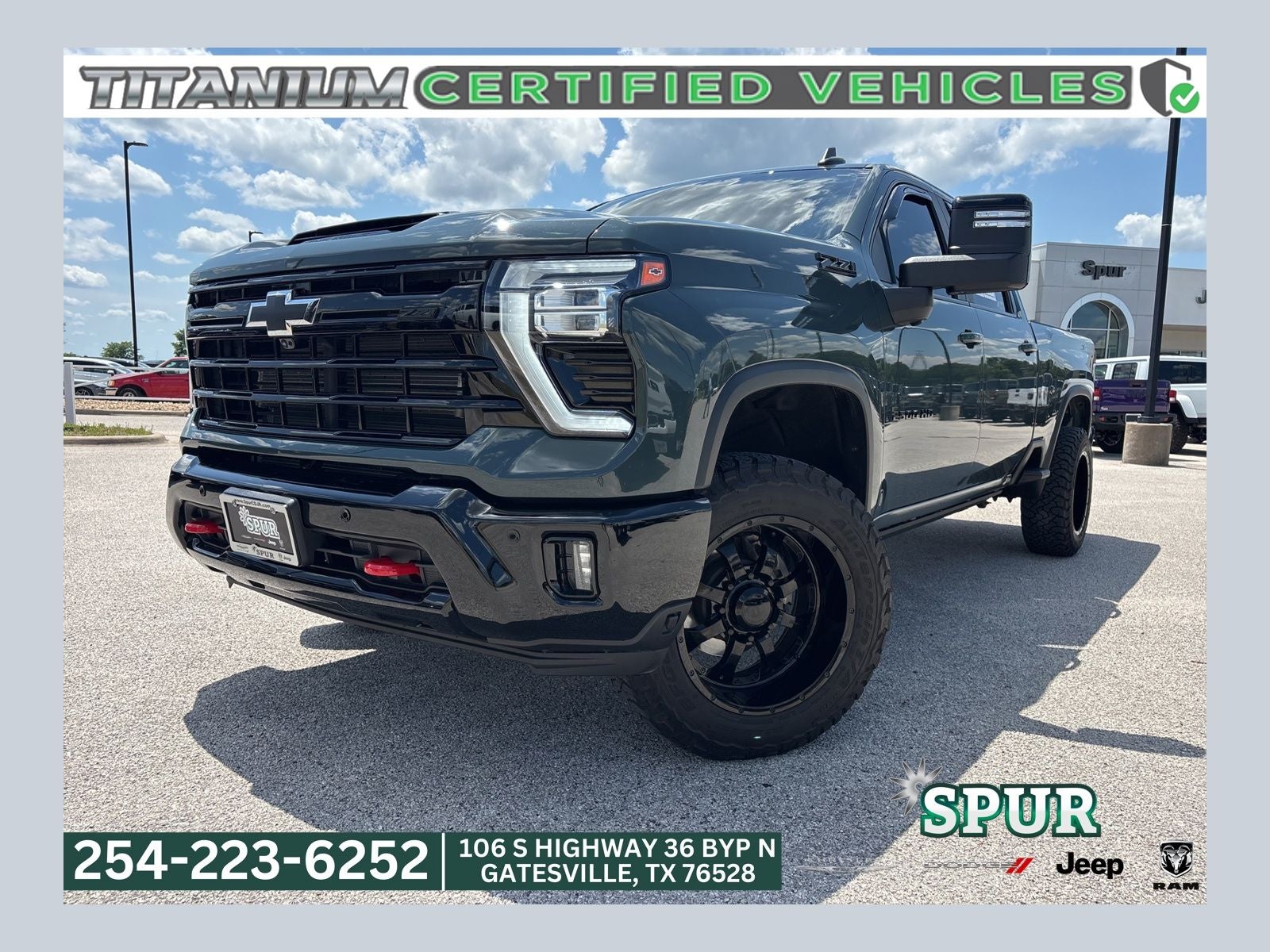 2025 Chevrolet Silverado 2500HD 4WD Crew Cab Standard Bed LT
