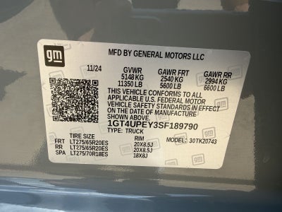 2025 GMC Sierra 2500HD AT4