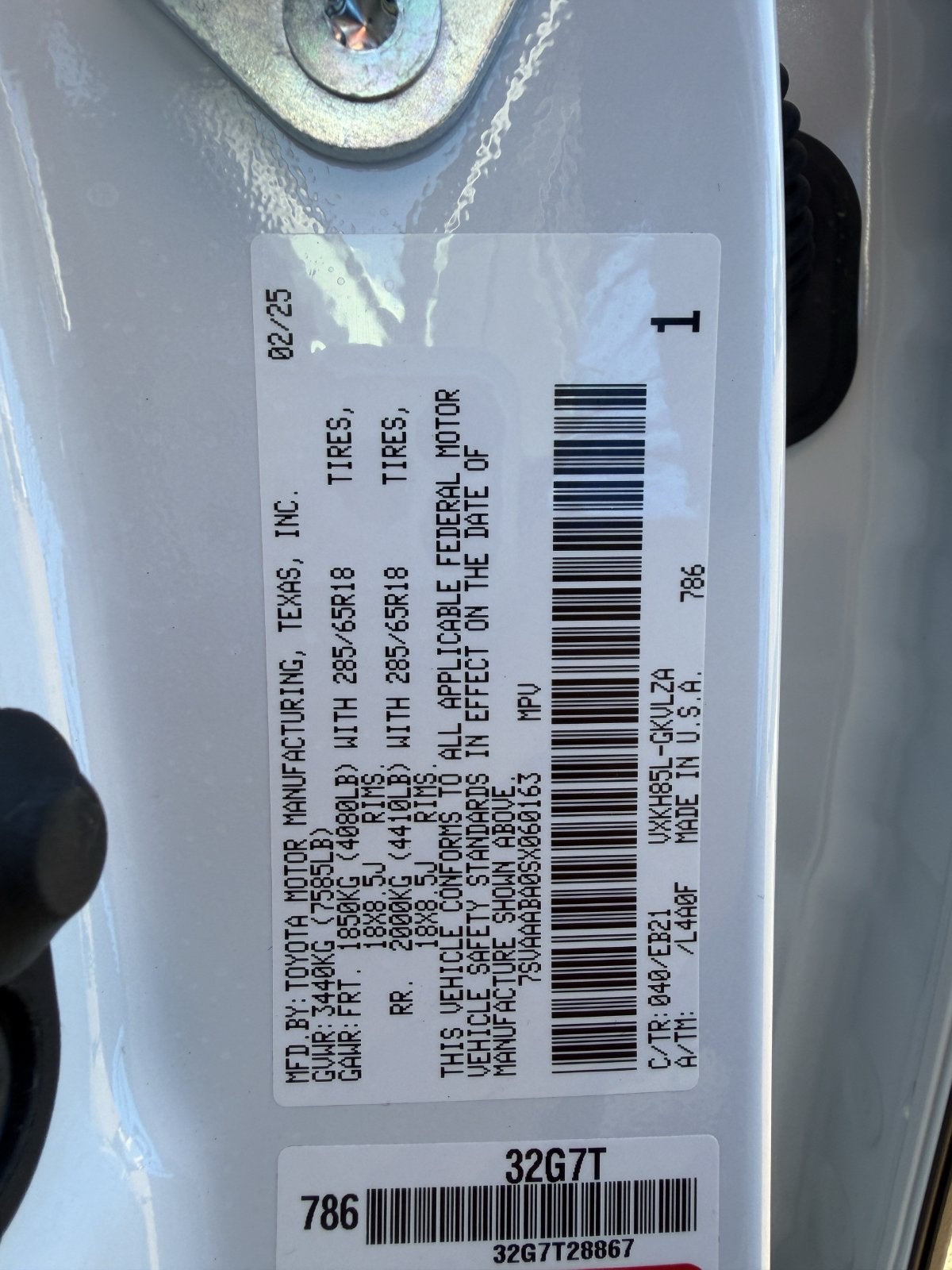 2025 Toyota Sequoia TRD Pro
