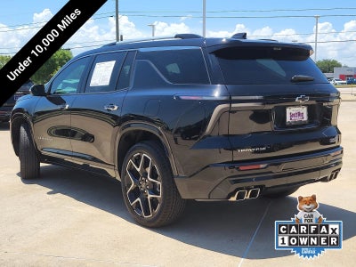 2025 Chevrolet Traverse High Country