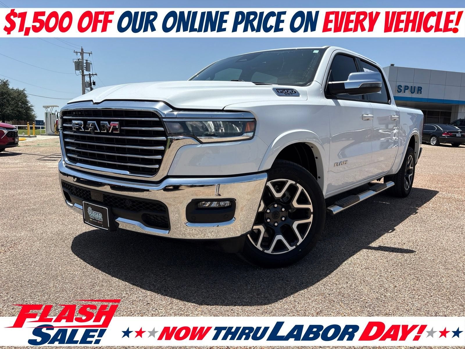 2025 RAM 1500 Laramie Crew Cab 4x4 5'7" Box