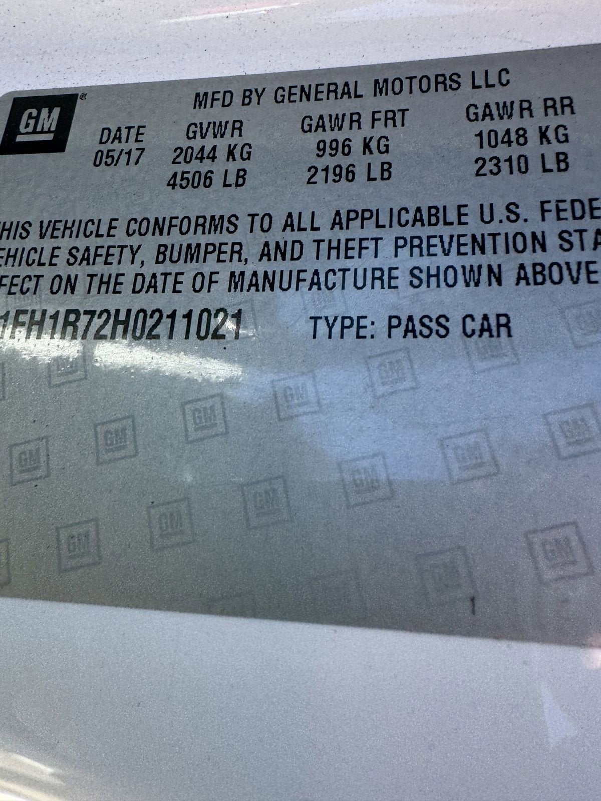 2017 Chevrolet Camaro 2SS