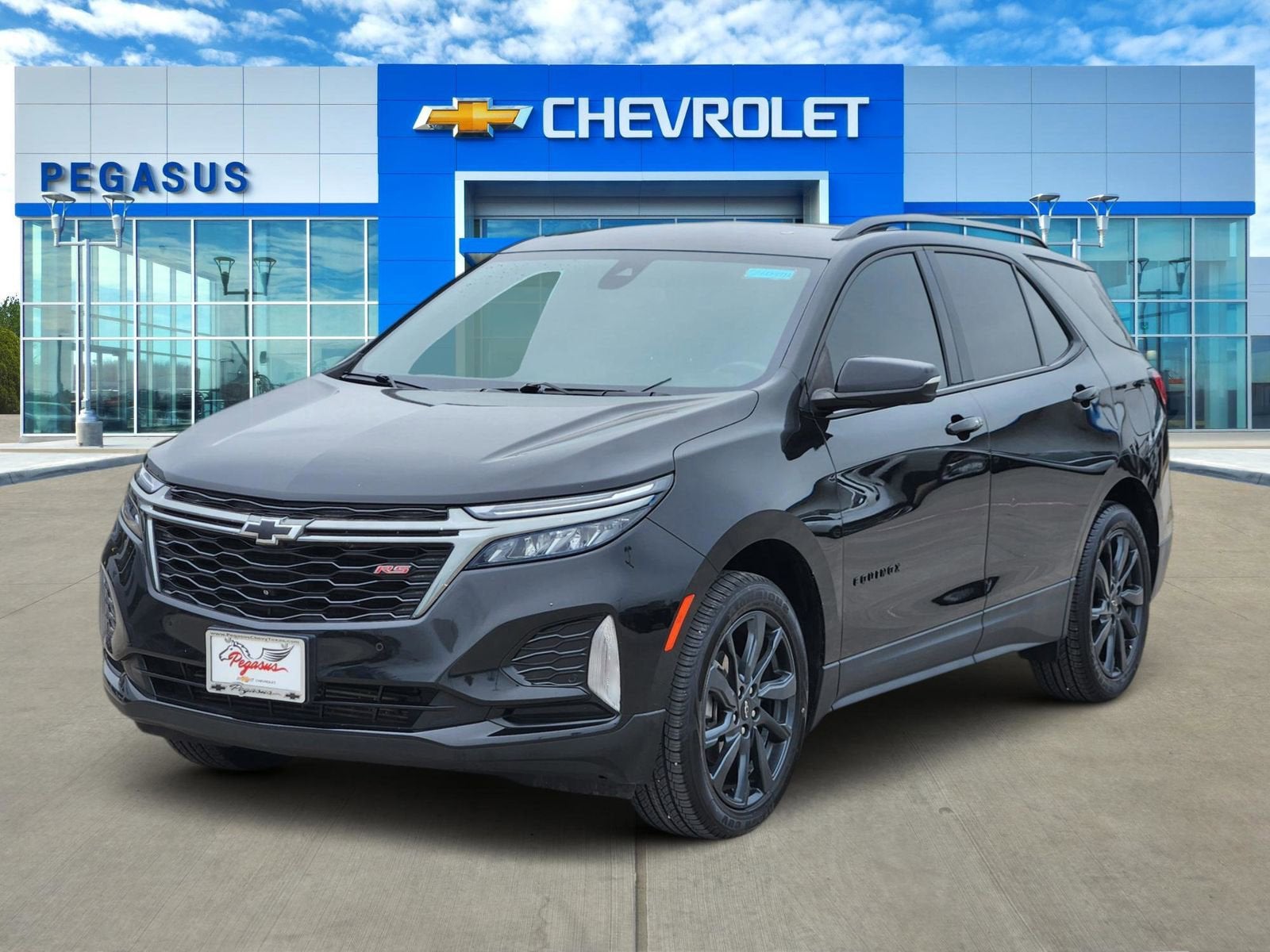 Used 2022 Chevrolet Equinox RS with VIN 2GNAXMEV9N6103211 for sale in Ennis, TX