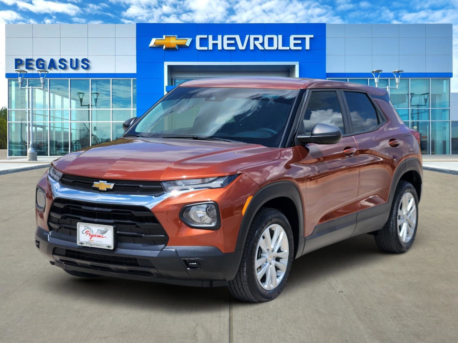 Used 2021 Chevrolet Trailblazer LS with VIN KL79MMS24MB068245 for sale in Ennis, TX