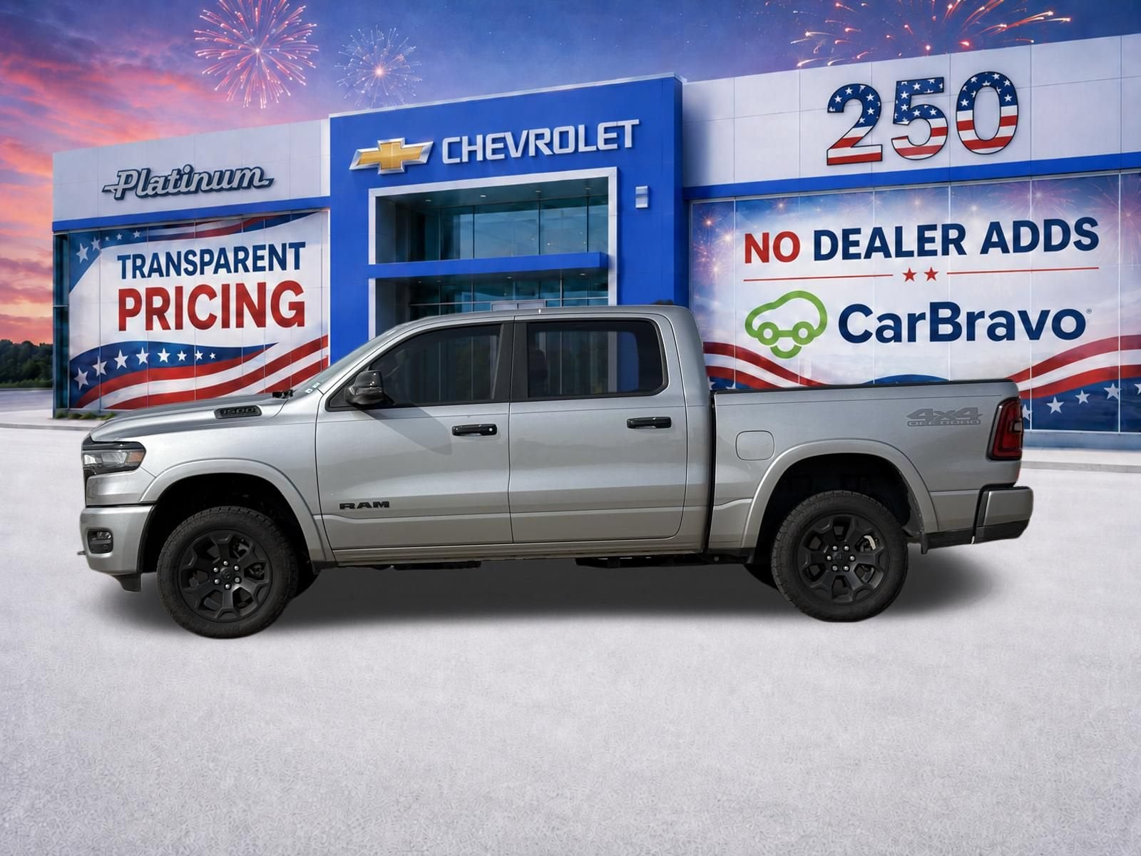 2025 RAM 1500 Lone Star Crew Cab 4x4 5'7" Box