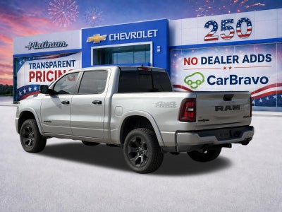 2025 RAM 1500 Lone Star Crew Cab 4x4 5'7" Box