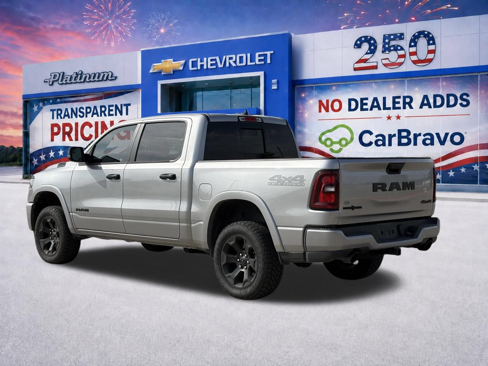 2025 RAM 1500 Lone Star Crew Cab 4x4 5'7" Box
