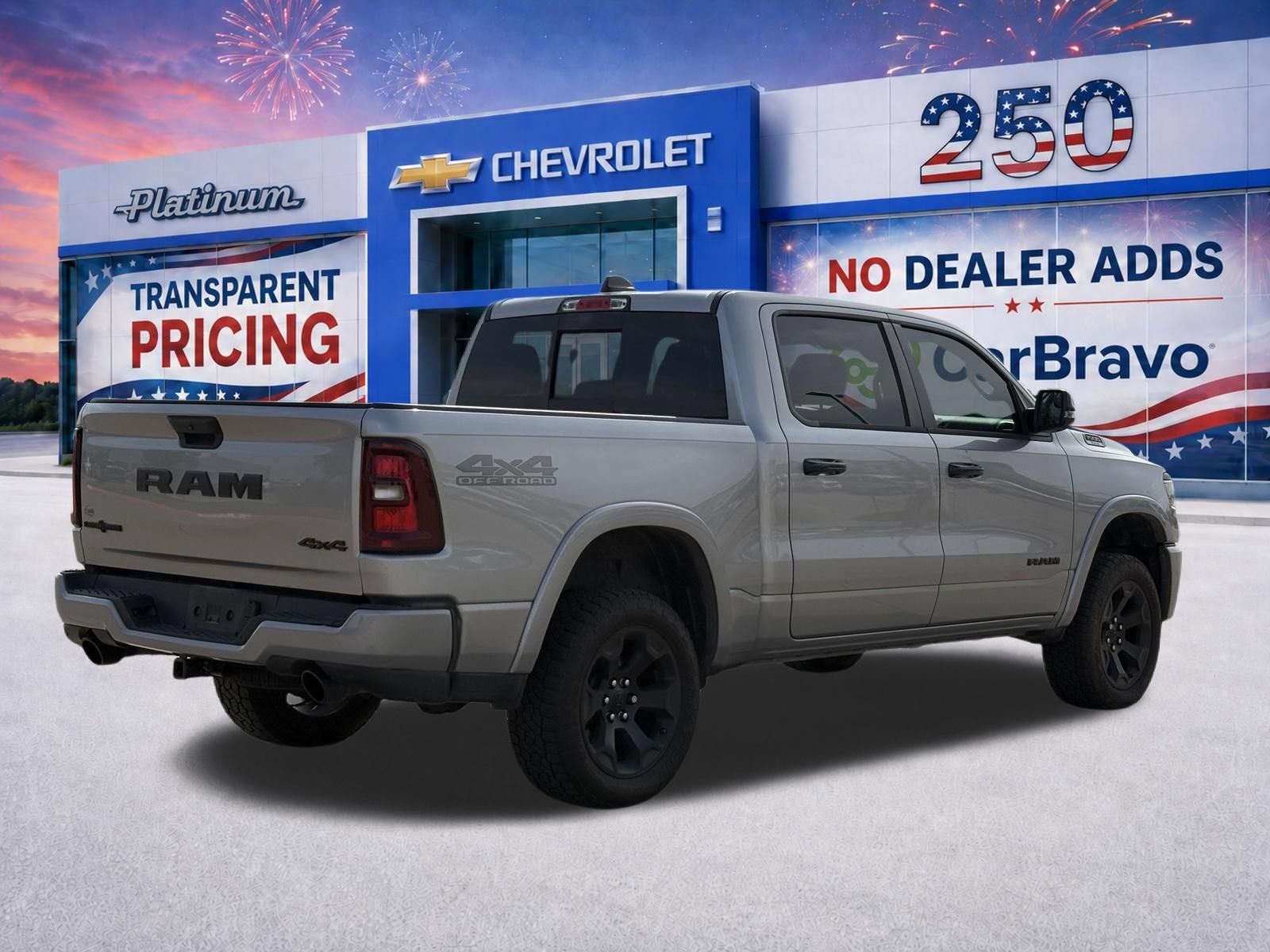 2025 RAM 1500 Lone Star Crew Cab 4x4 5'7" Box