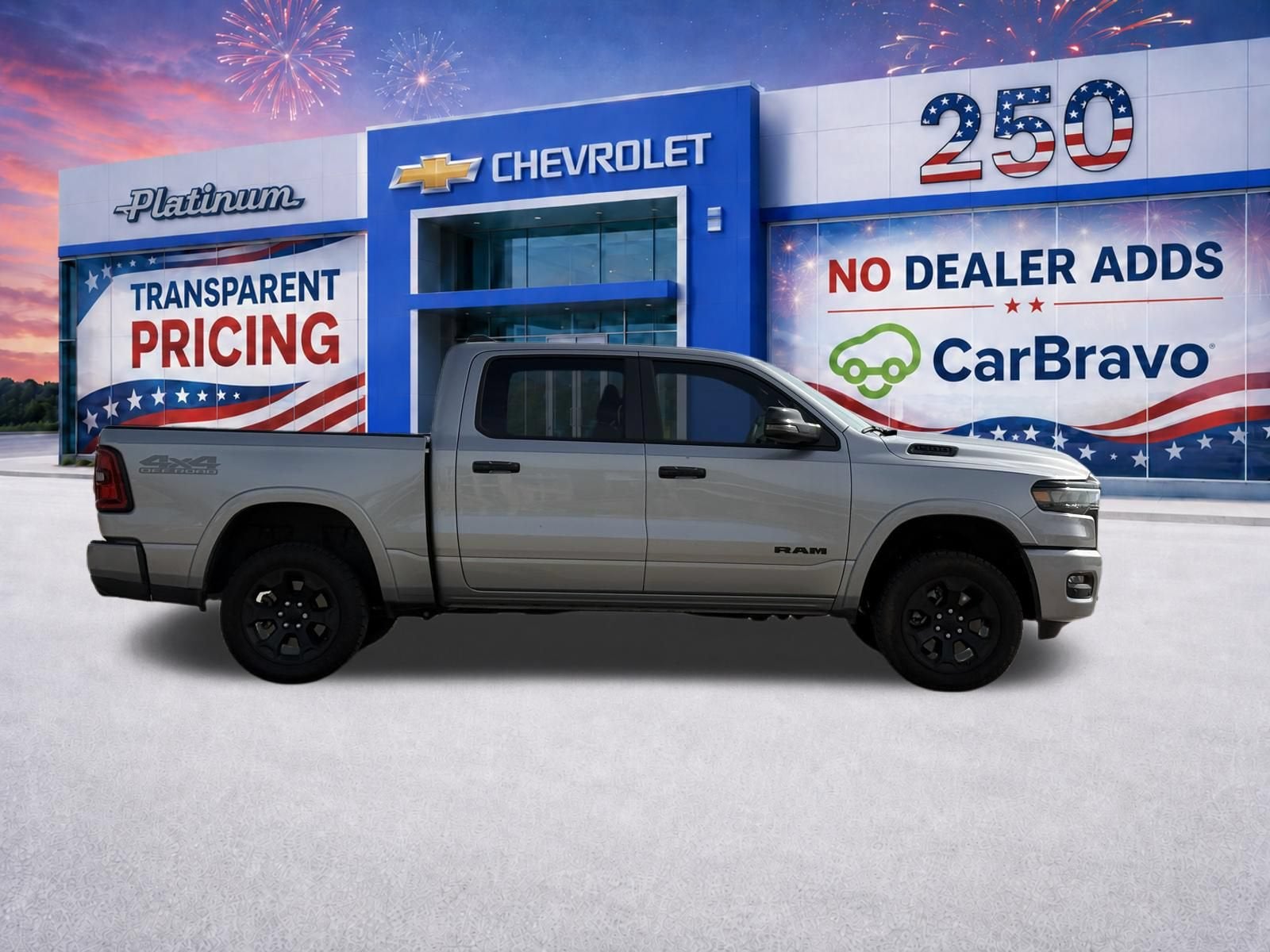2025 RAM 1500 Lone Star Crew Cab 4x4 5'7" Box