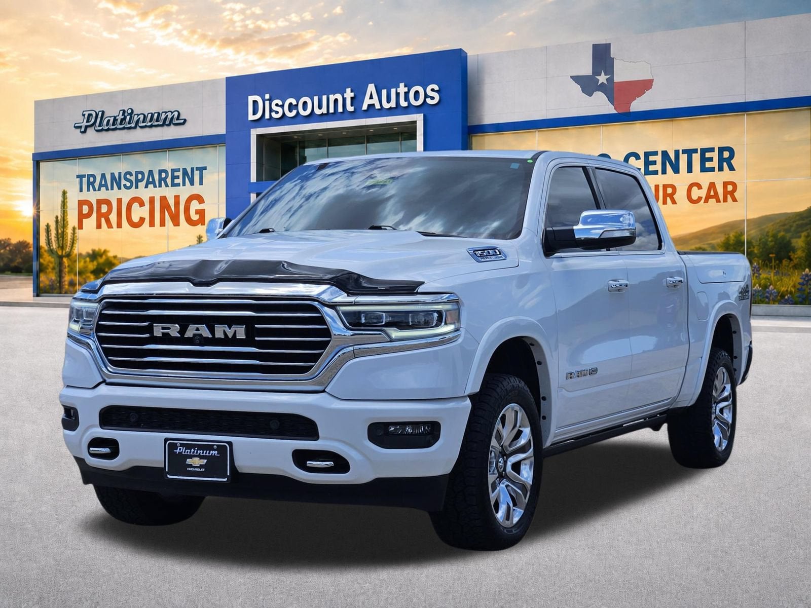 2021 RAM 1500 Limited Longhorn Crew Cab 4x4 5'7" Box