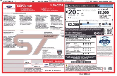 2023 Ford Explorer ST