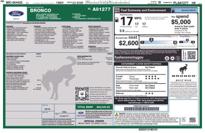 2023 Ford Bronco Base