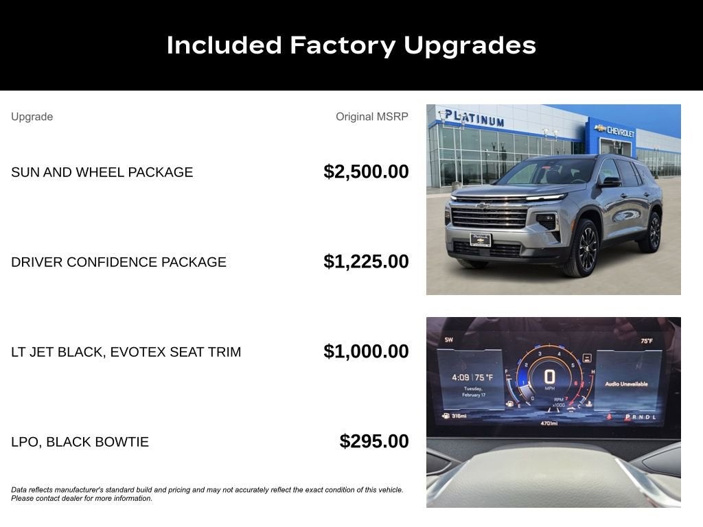 2026 Chevrolet Traverse LT
