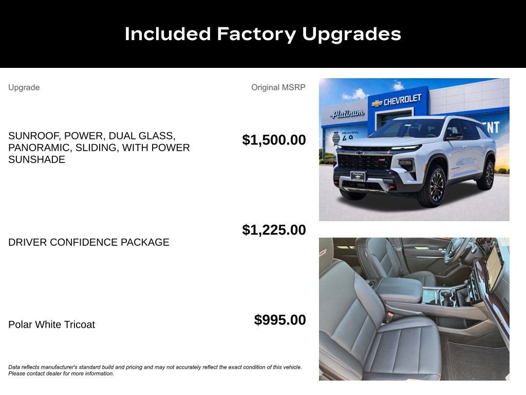 2026 Chevrolet Traverse Z71