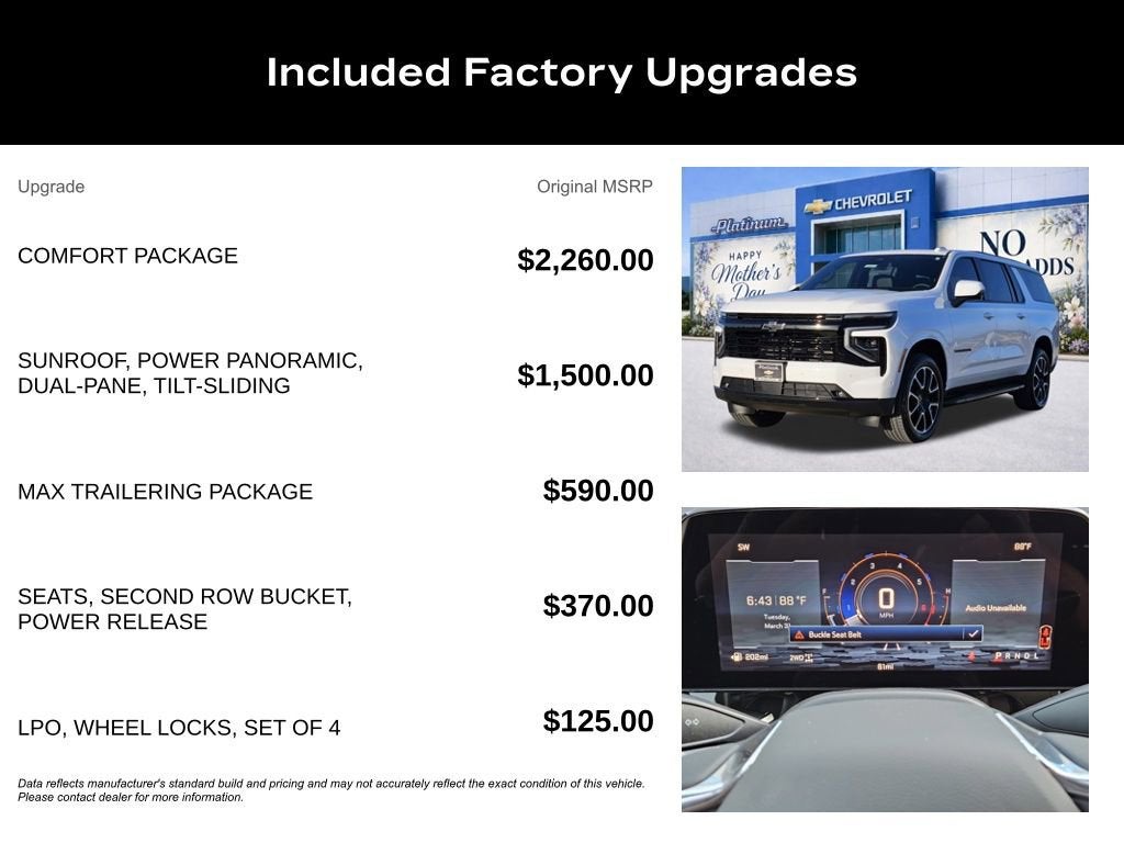 2026 Chevrolet Suburban RST