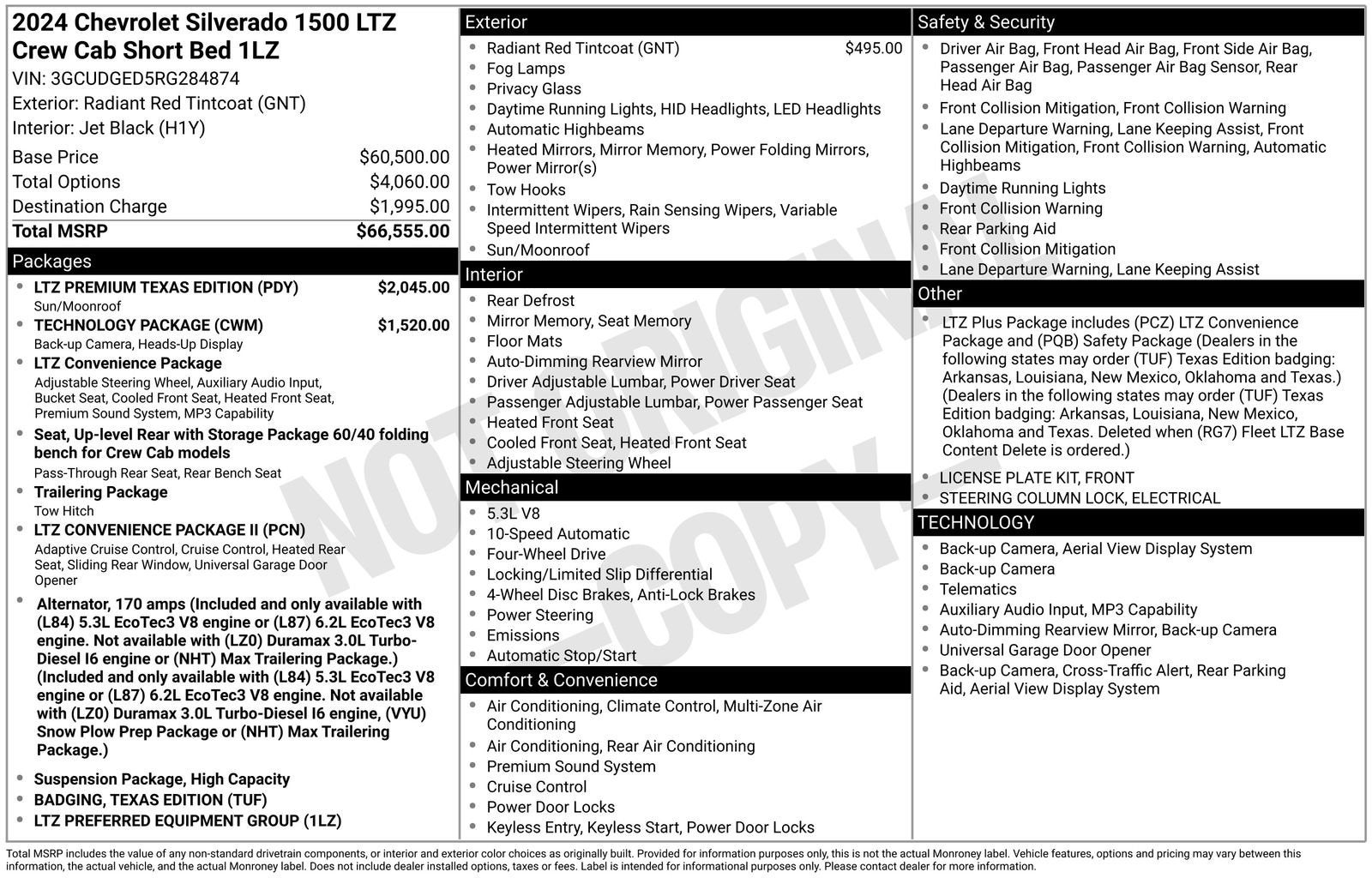 2024 Chevrolet Silverado 1500 LTZ