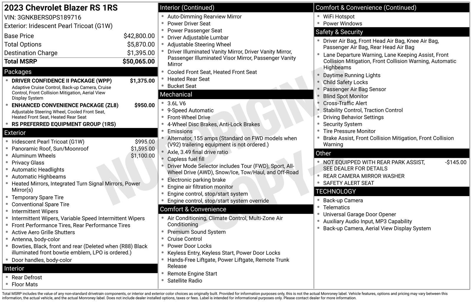 2023 Chevrolet Blazer RS