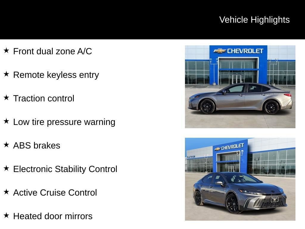 2025 Toyota Camry SE