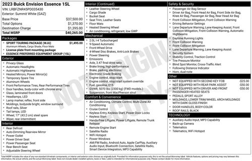 2023 Buick Envision Essence