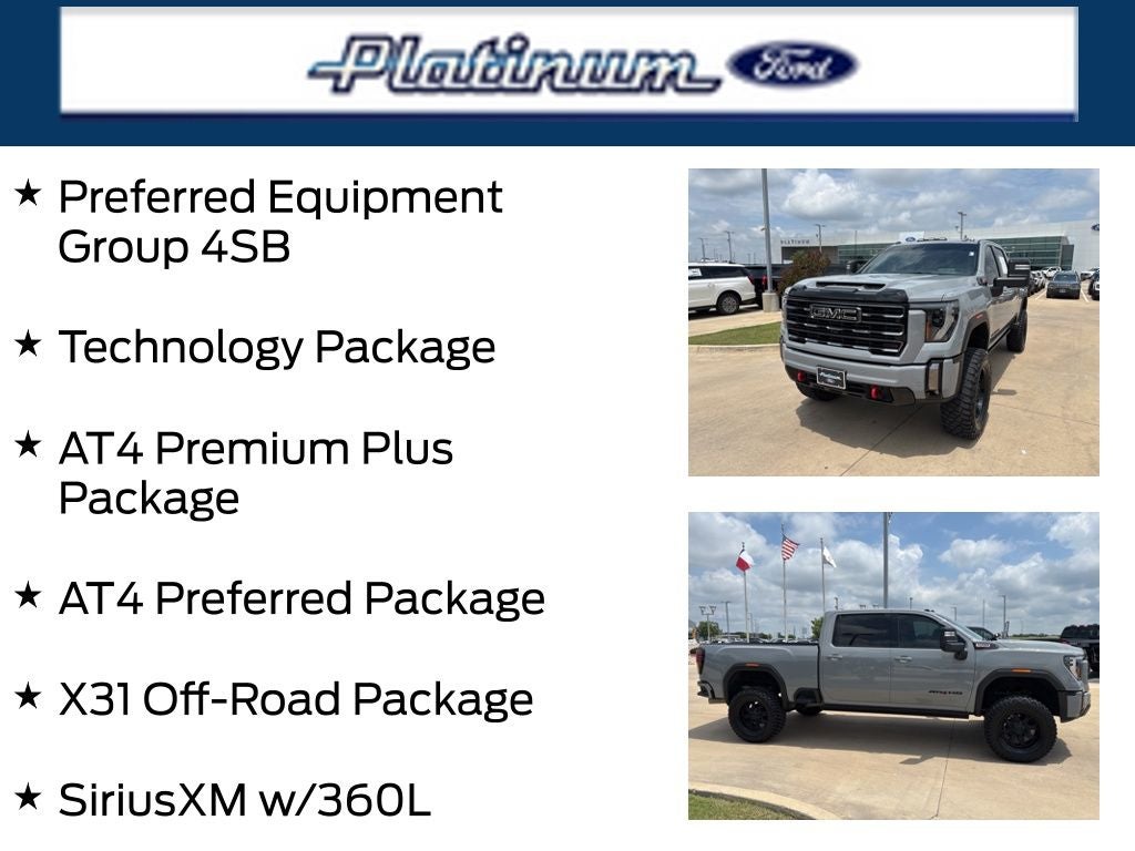 2024 GMC Sierra 2500HD AT4