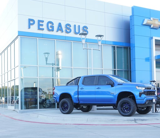 Chevy truck at Pegasus Chevrolet