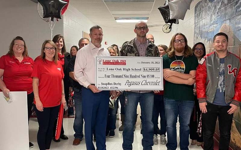 Lone Oak ISD Education Foundation provides grants and other opportunities to the school