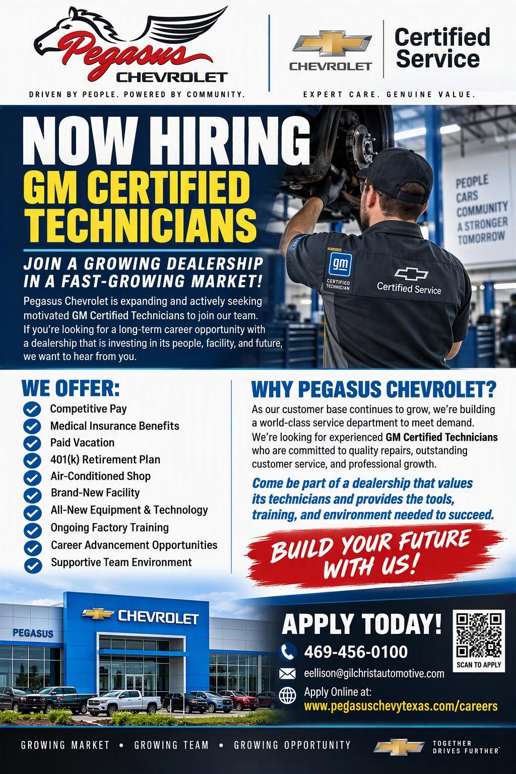 Now Hiring Techs